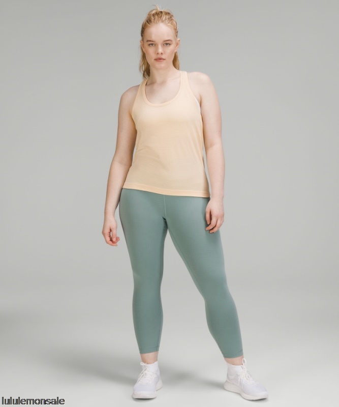 Lululemon Damen DELULU516 | Swiftly Tech Racerback Tank Top 20 Race Length Tempo Stripe Prosecco